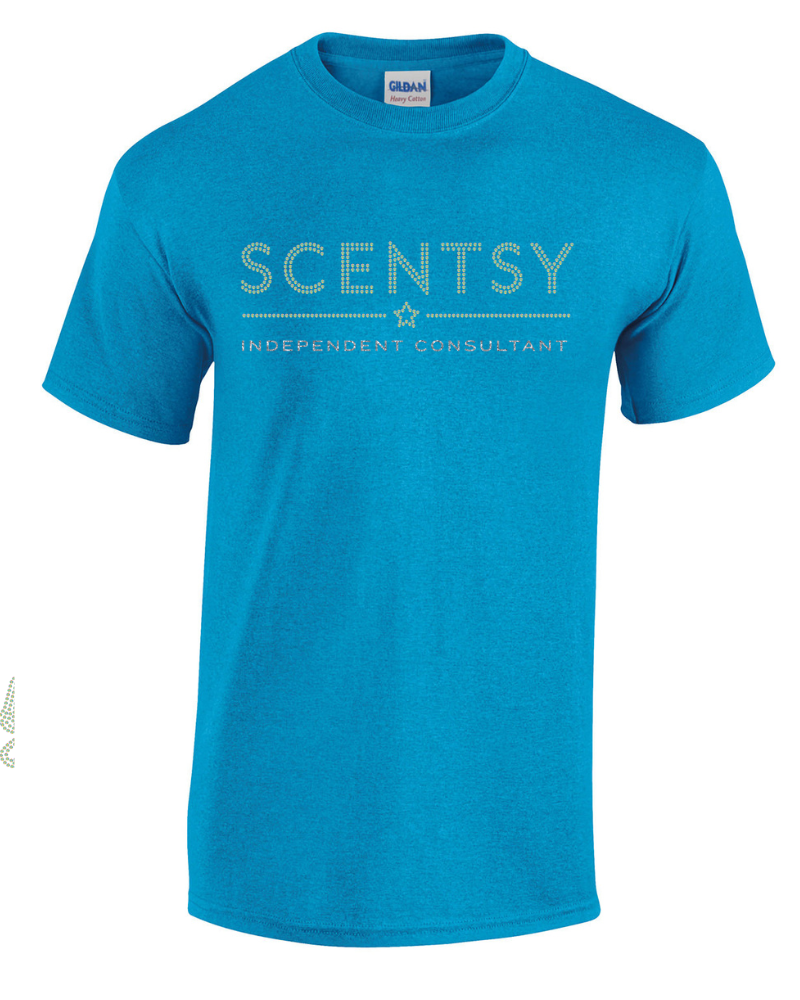 Scensty Authorized Vendor - Sparkle Antique Sapphire  T-Shirt