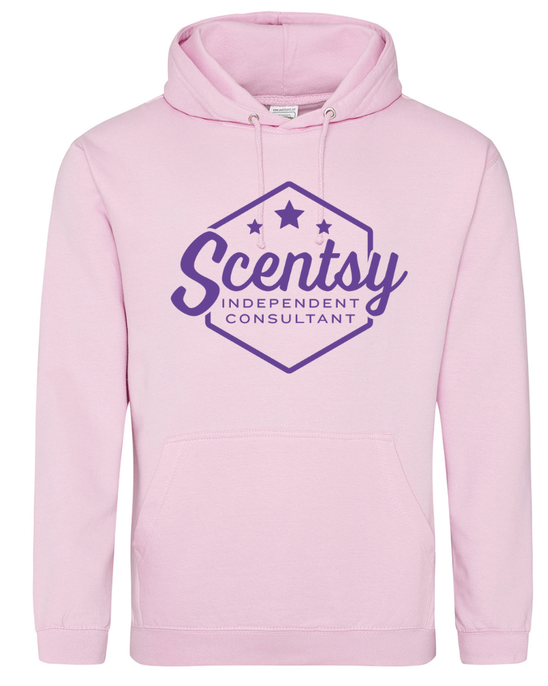 Authorized Scentsy Baby Pink Pullover Hoodie