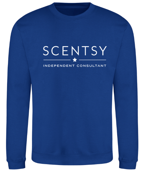 Authorized Scentsy Vendor Bright Royal Sweatshirt