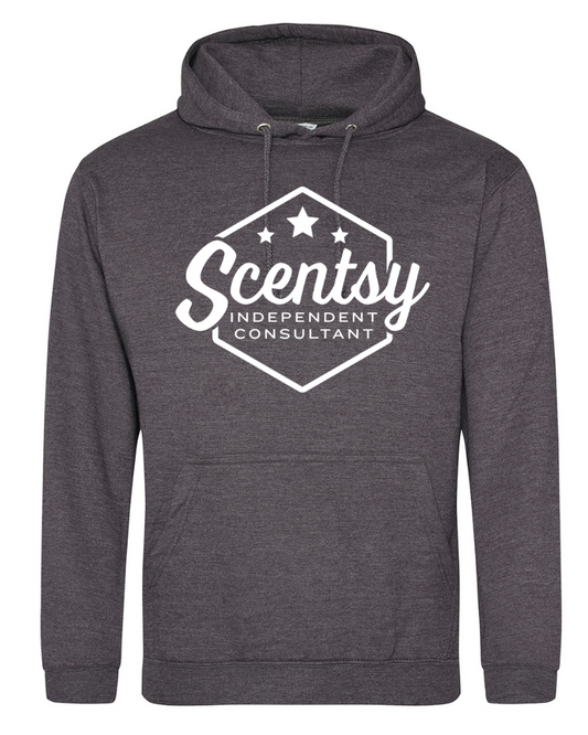 Authorized Scentsy Charcoal Pullover Hoodie