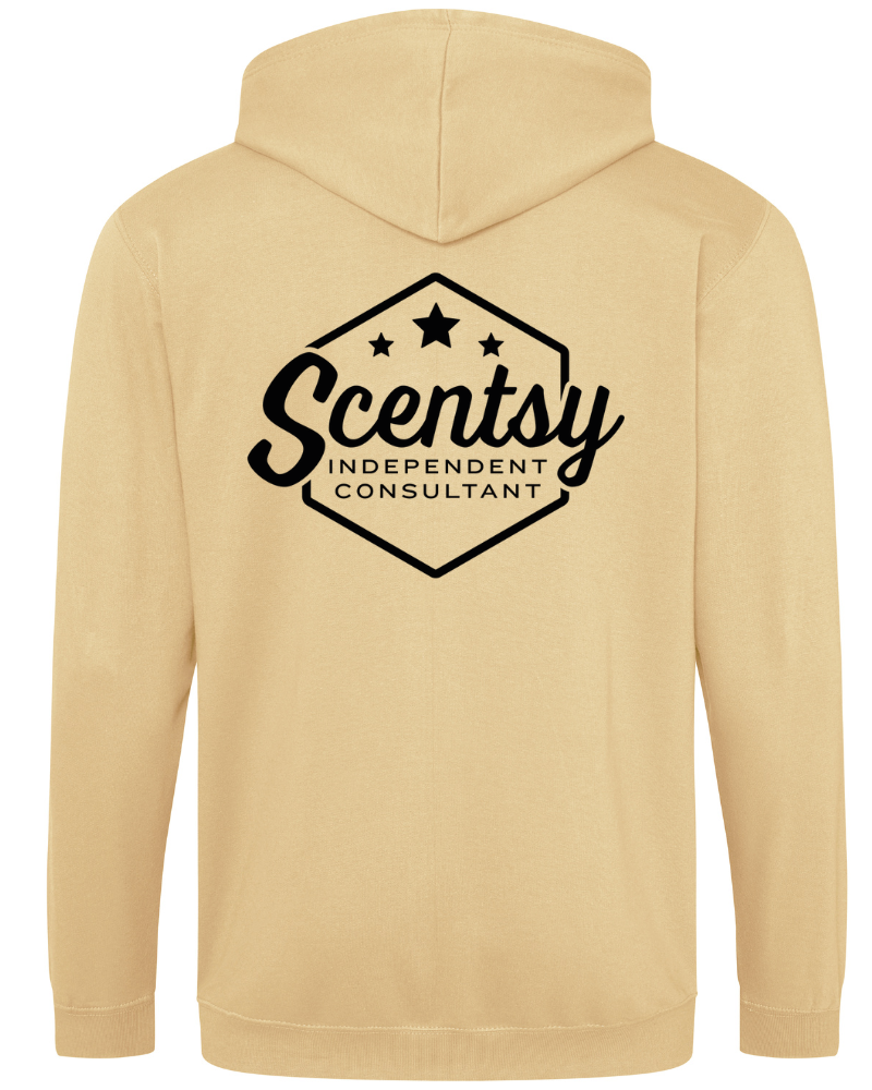 Authorized Scentsy Vendor Desert Sand Zipped Hoodie