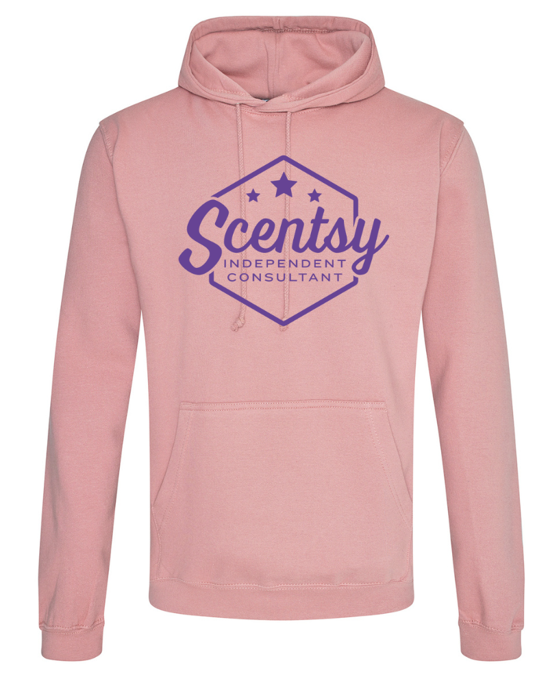 Authorized Scentsy Dusty Pink Pullover Hoodie