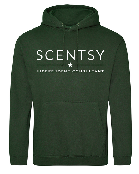 Authorized Scentsy Forest  Green Pullover Hoodie