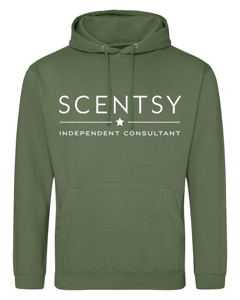 Authorized Scentsy Earthy Green Pullover Hoodie