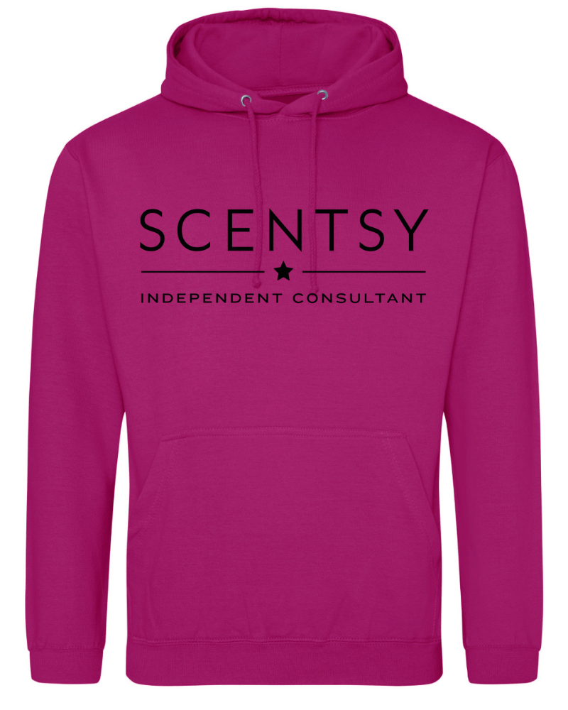 Authorized Scentsy Festival fuchia Pullover Hoodie