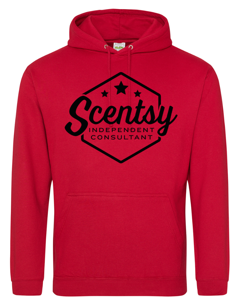 Authorized Scentsy Fire Red Pullover Hoodie