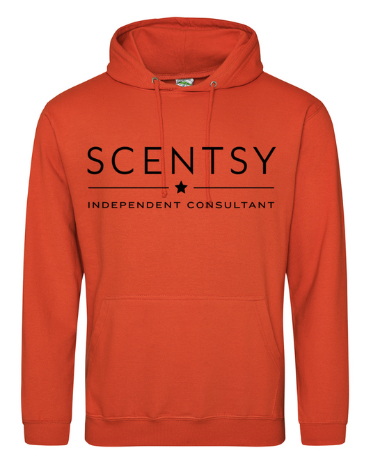 Authorized Scentsy Burnt Orange Pullover Hoodie