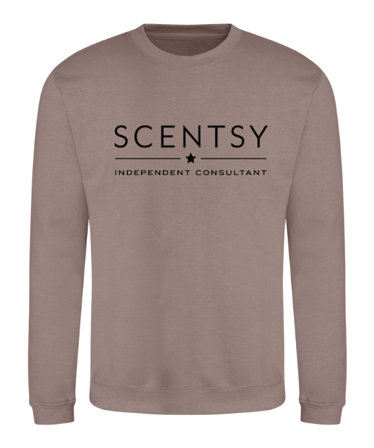 Authorized Scentsy Vendor Mocha Brown Sweatshirt