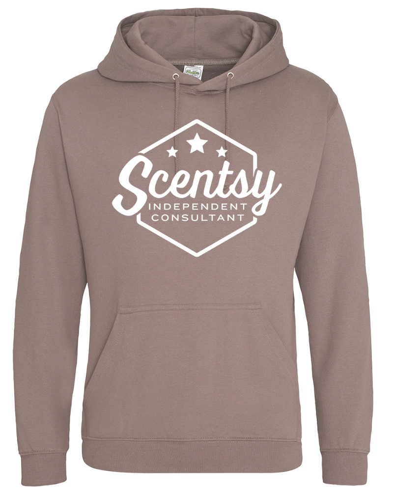 Authorized Scentsy Mocha Brown Pullover Hoodie