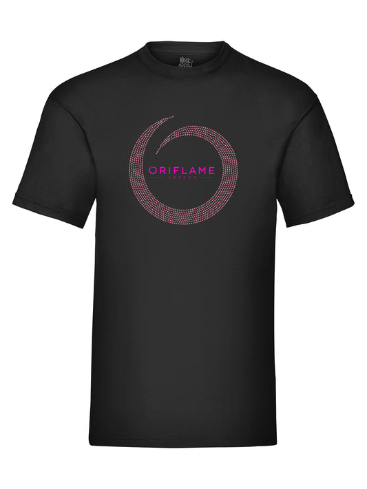 Oriflame Pink Rhinestone T-Shirt