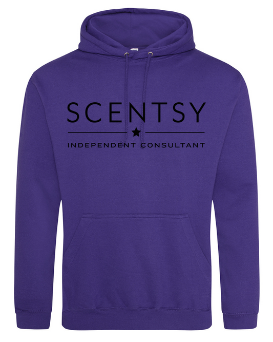 Authorized Scentsy Purple Pullover Hoodie