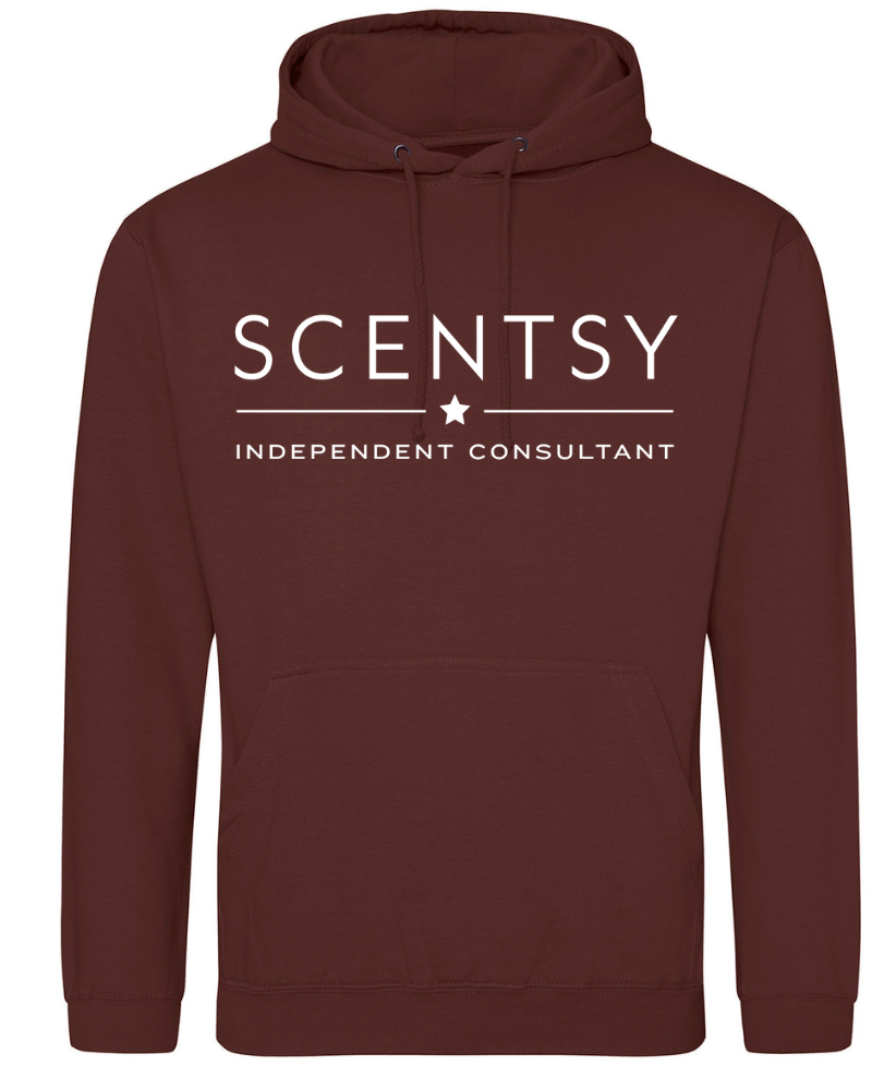 Authorized Scentsy Red Rust Pullover Hoodie