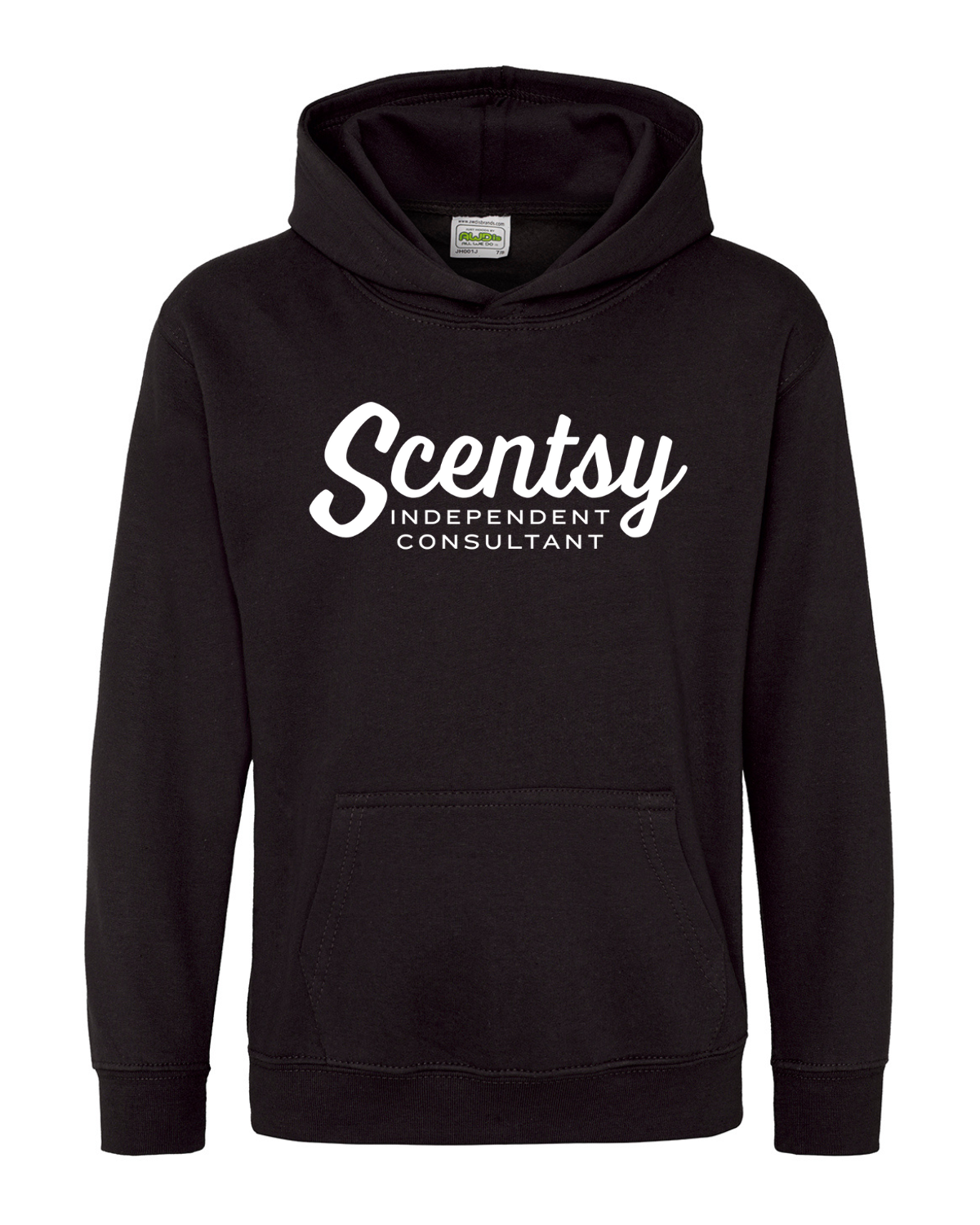 Authorized Scentsy Black Pullover Hoodie - Childrens Sizes