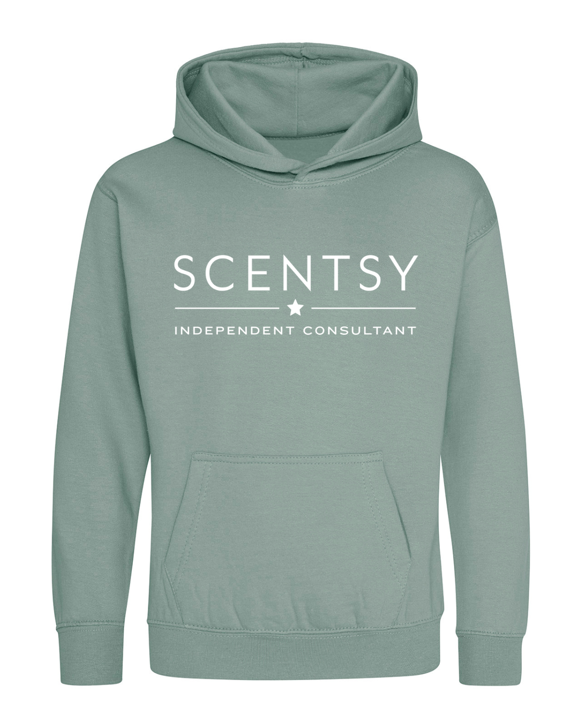 Authorized Scentsy Dusty Green Pullover Hoodie - Childrens Sizes