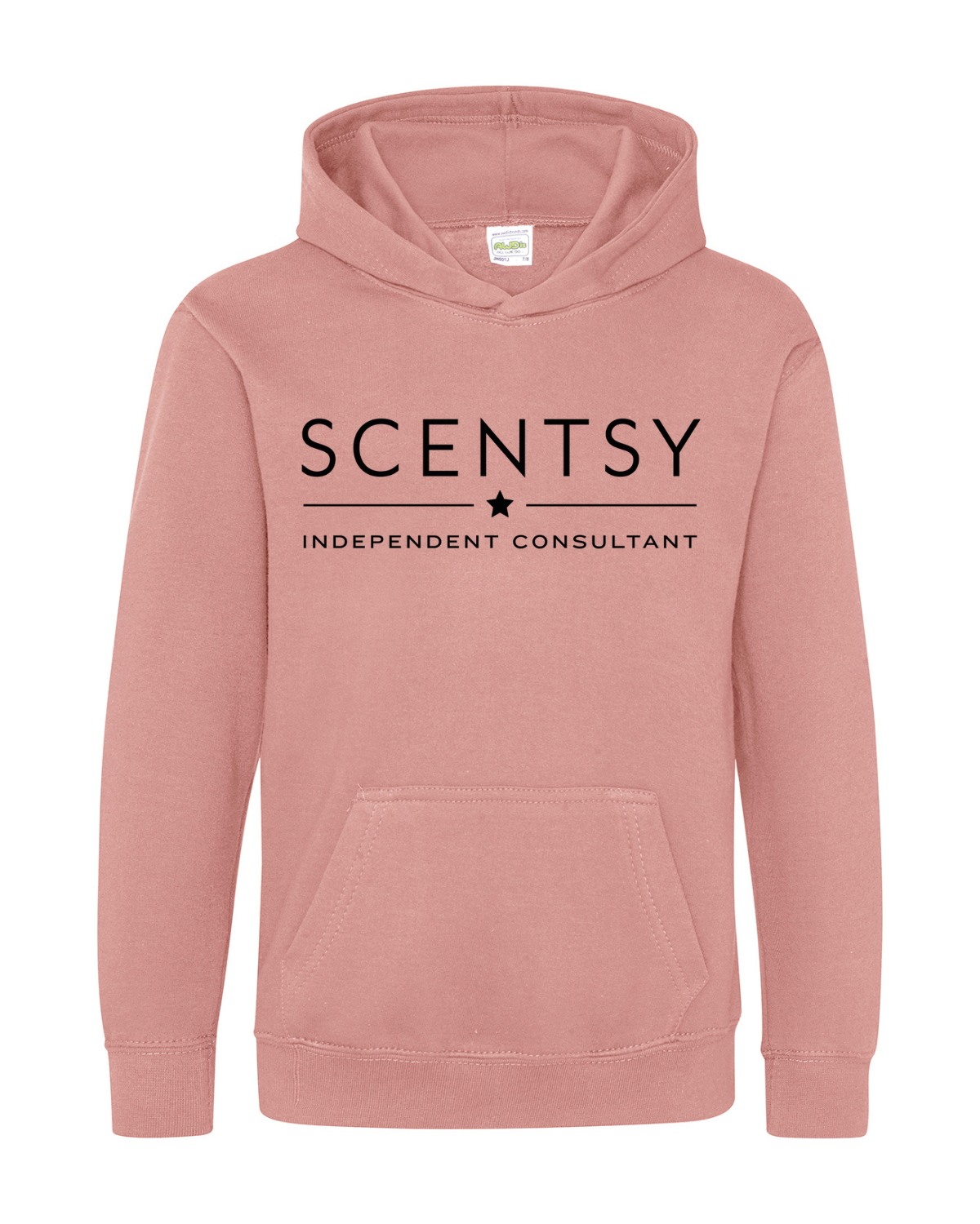 Authorized Scentsy Dusty Pink Pullover Hoodie - Childrens Sizes