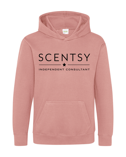 Authorized Scentsy Dusty Pink Pullover Hoodie - Childrens Sizes