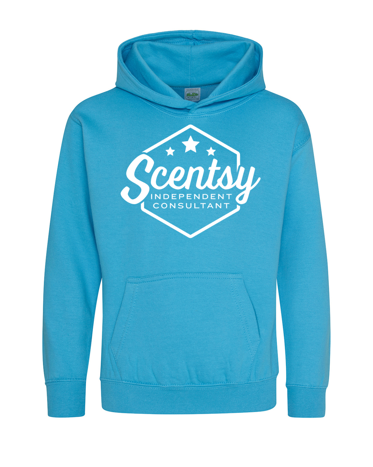 Authorized Scentsy Hawaiian Blue Pullover Hoodie - Childrens Sizes