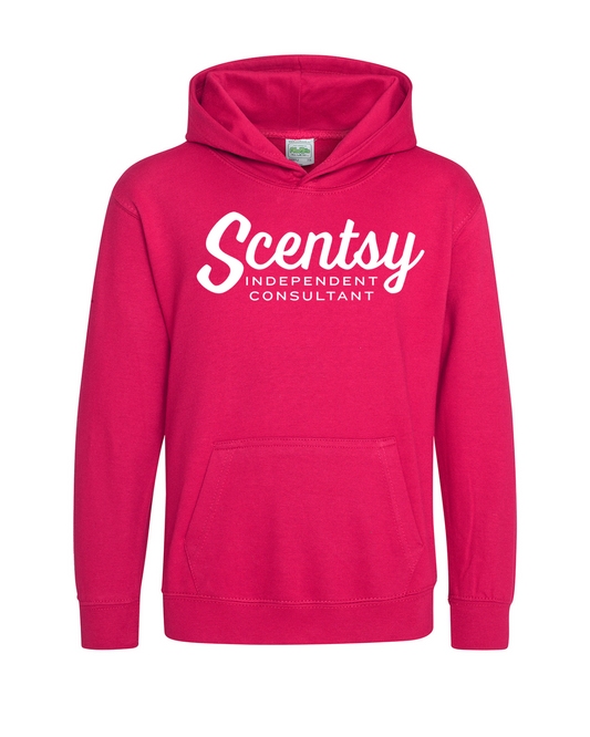 Authorized Scentsy Hot Pink Pullover Hoodie - Childrens Sizes