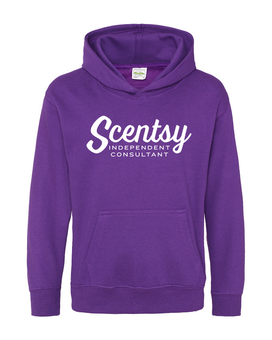 Authorized Scentsy Purple Pullover Hoodie - Childrens Sizes