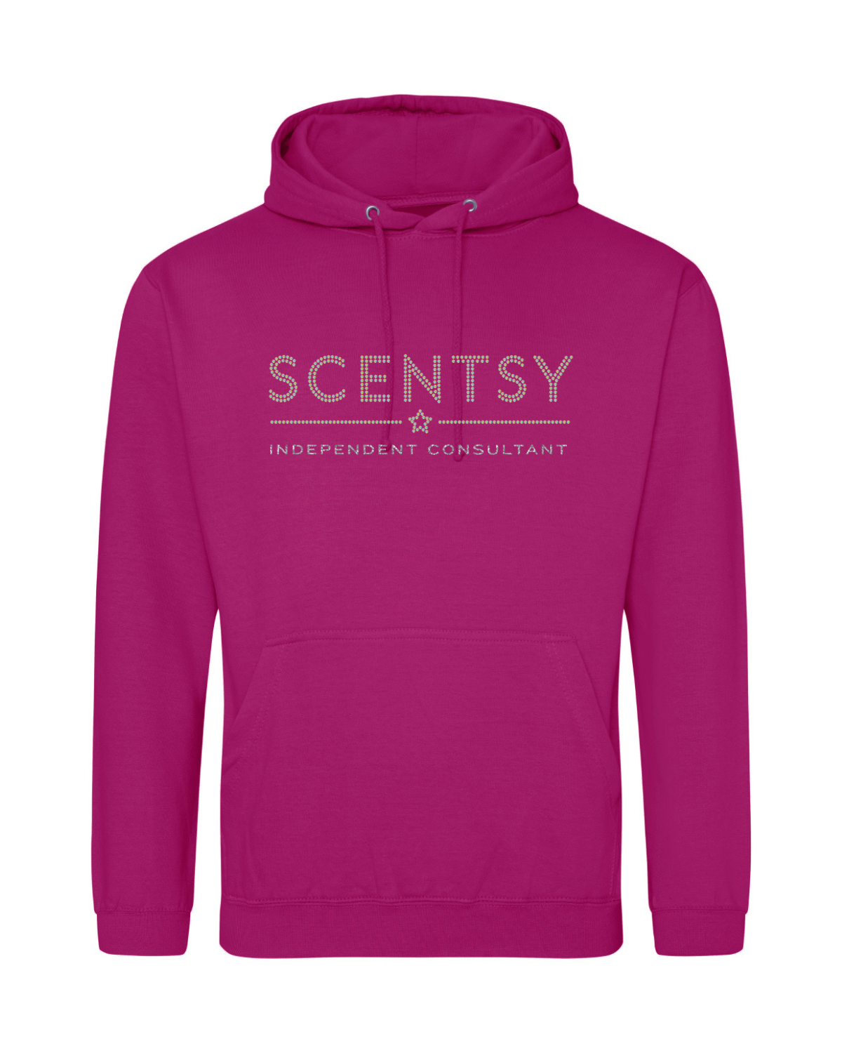 Scentsy Vendor Sparkle Festival Fuchsia Pullover Hoodie