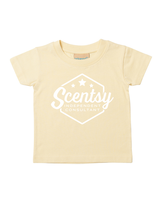 Authorized Scentsy Toddler T-Shirt in Pale Yellow