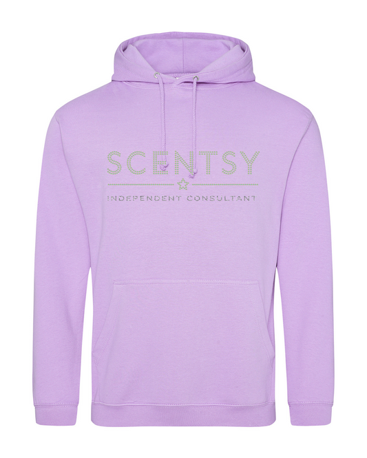 Authorized Scentsy Vendor Sparkle Lavender Pullover Hoodie