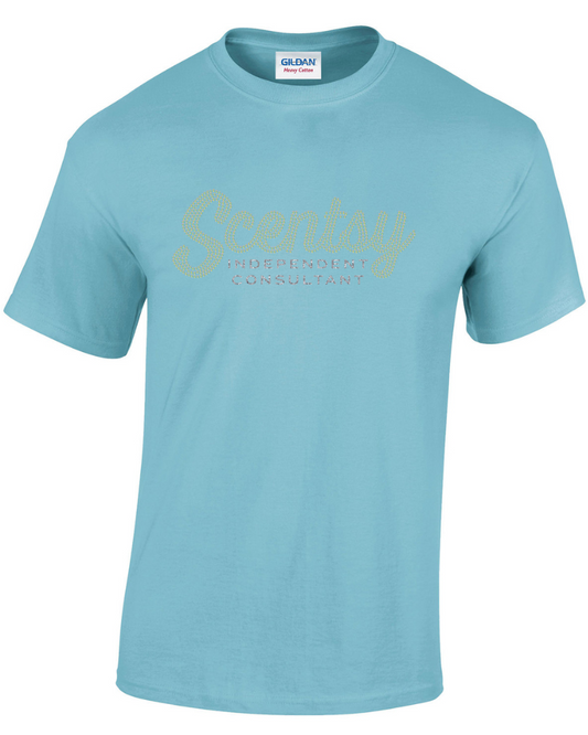 Scensty Authorized Vendor - Sparkle Sky Blue  T-Shirt