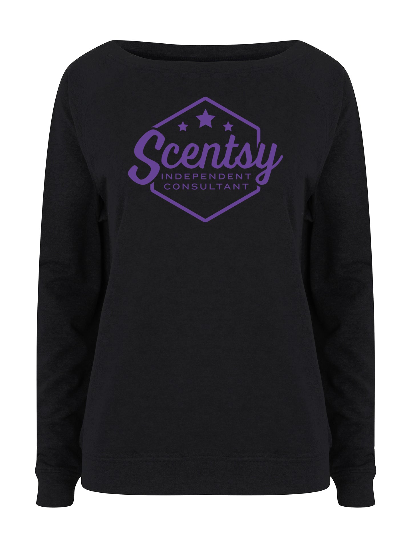 Authorized Scentsy Vendor Slouch Sweatshirt - Hexagon Logo