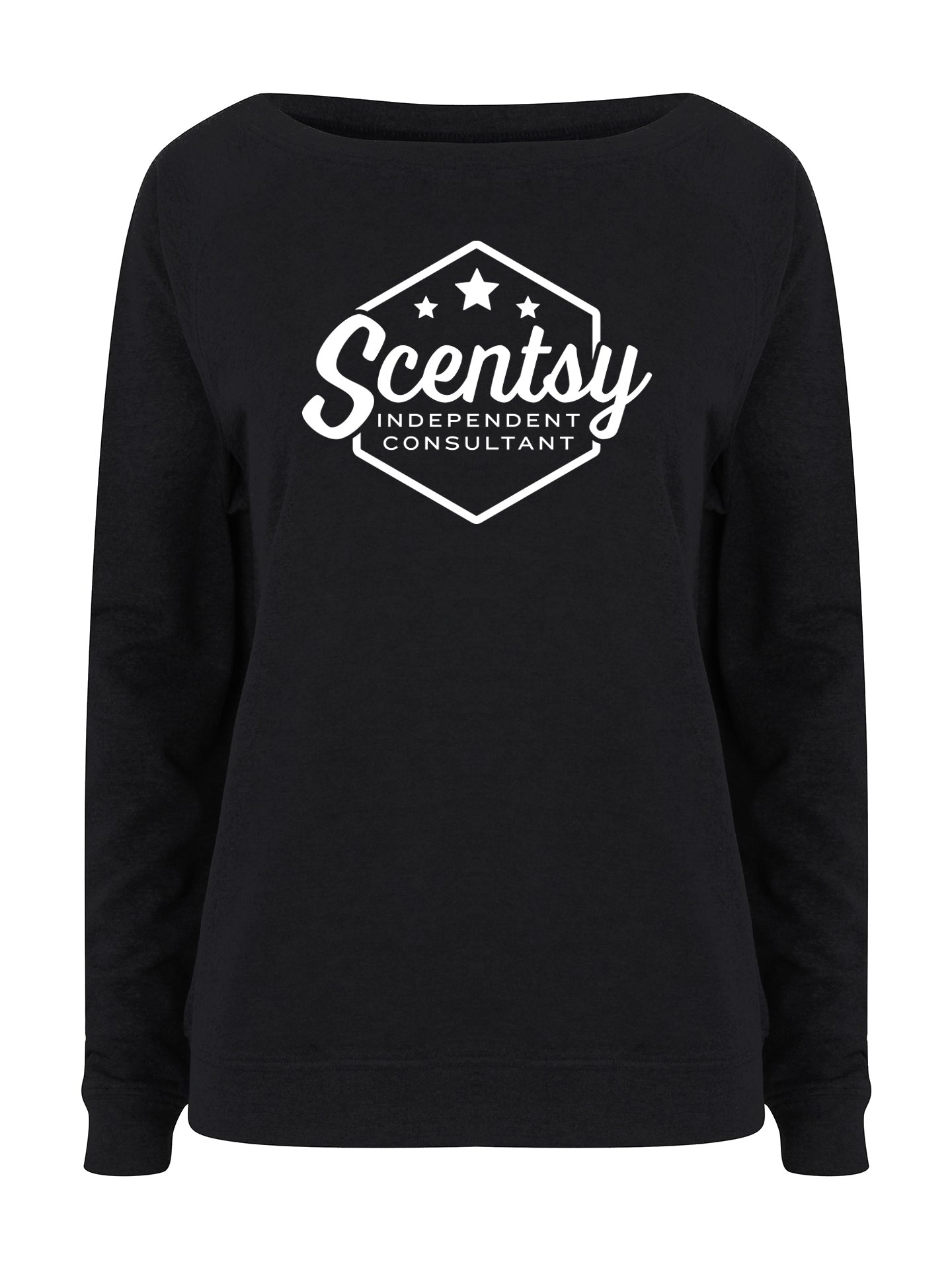 Authorized Scentsy Vendor Slouch Sweatshirt - Hexagon Logo