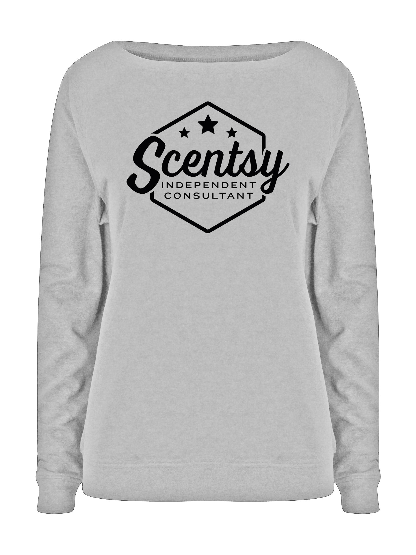 Authorized Scentsy Vendor Slouch Sweatshirt - Hexagon Logo