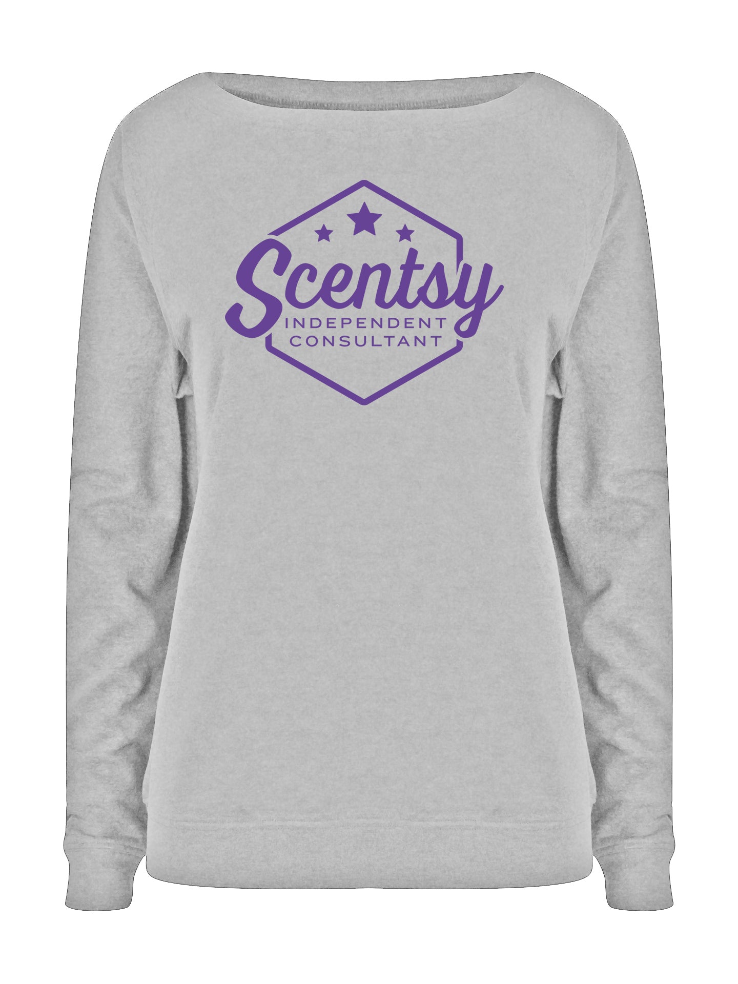 Authorized Scentsy Vendor Slouch Sweatshirt - Hexagon Logo