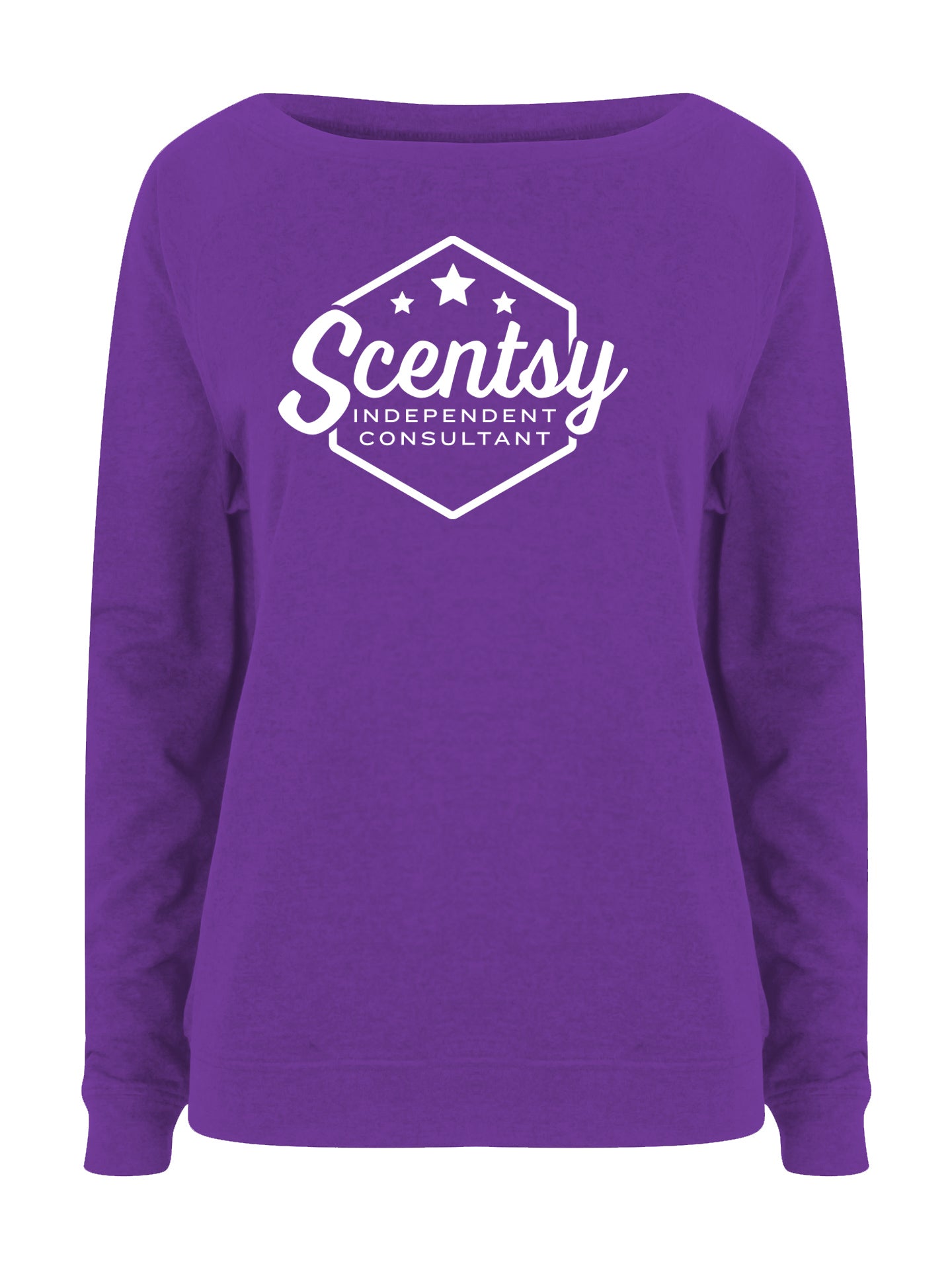 Authorized Scentsy Vendor Slouch Sweatshirt - Hexagon Logo