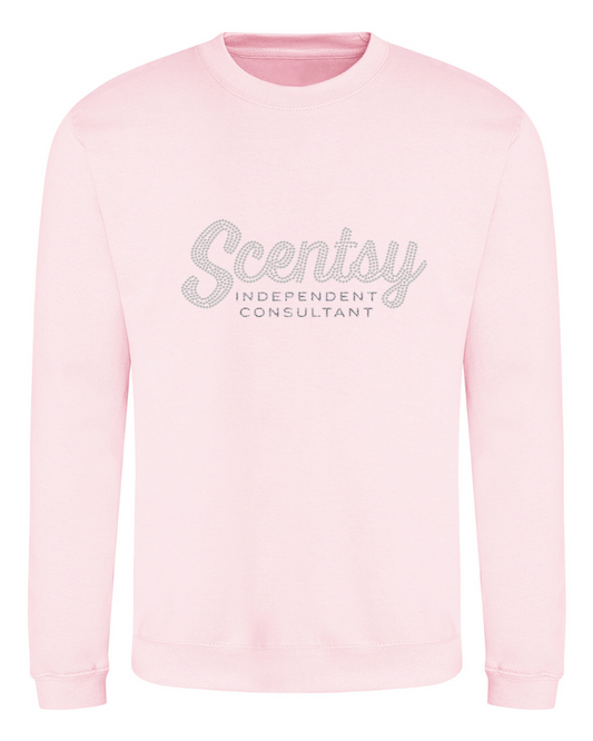 Authorized Scentsy Sparkle Baby Pink Sweatshirt