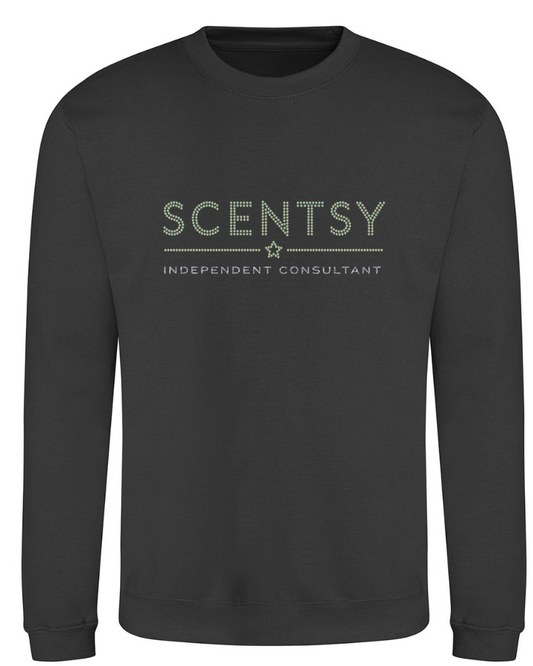 Authorized Scentsy Sparkle Storm Grey Sweatshirt