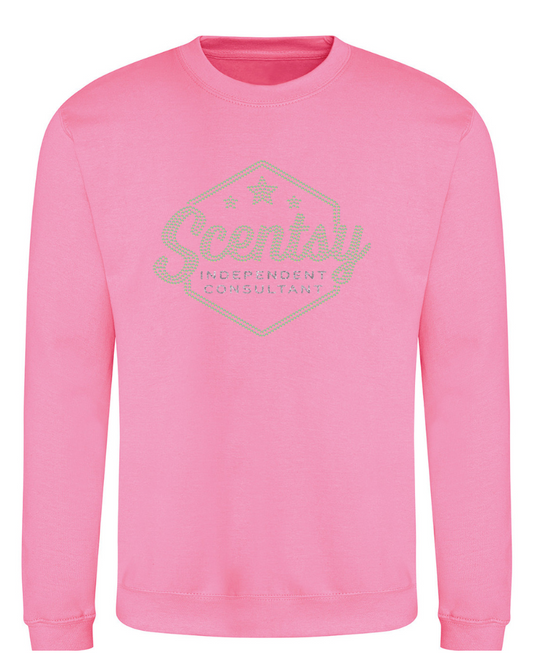 Authorized Scentsy Sparkle Candyfloss Pink Sweatshirt