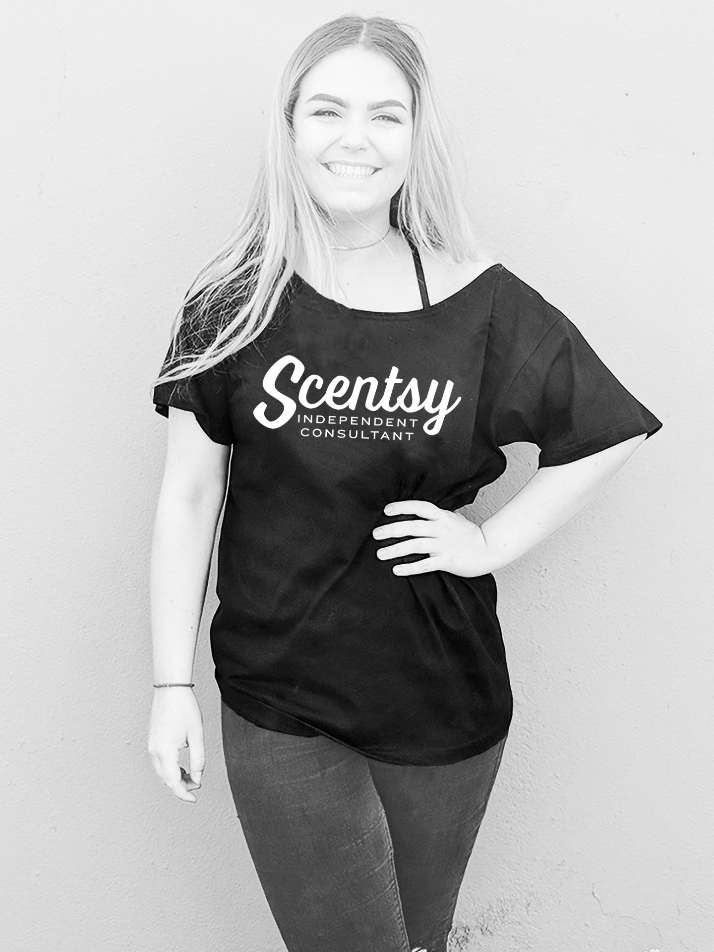 Authorized Scentsy Vendor Slouch T-Shirt - Script Logo