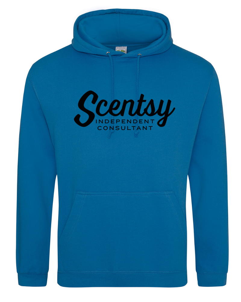 Copy of Copy of Copy of Authorized Scentsy Vendor Tropical Blue Pullover Hoodie