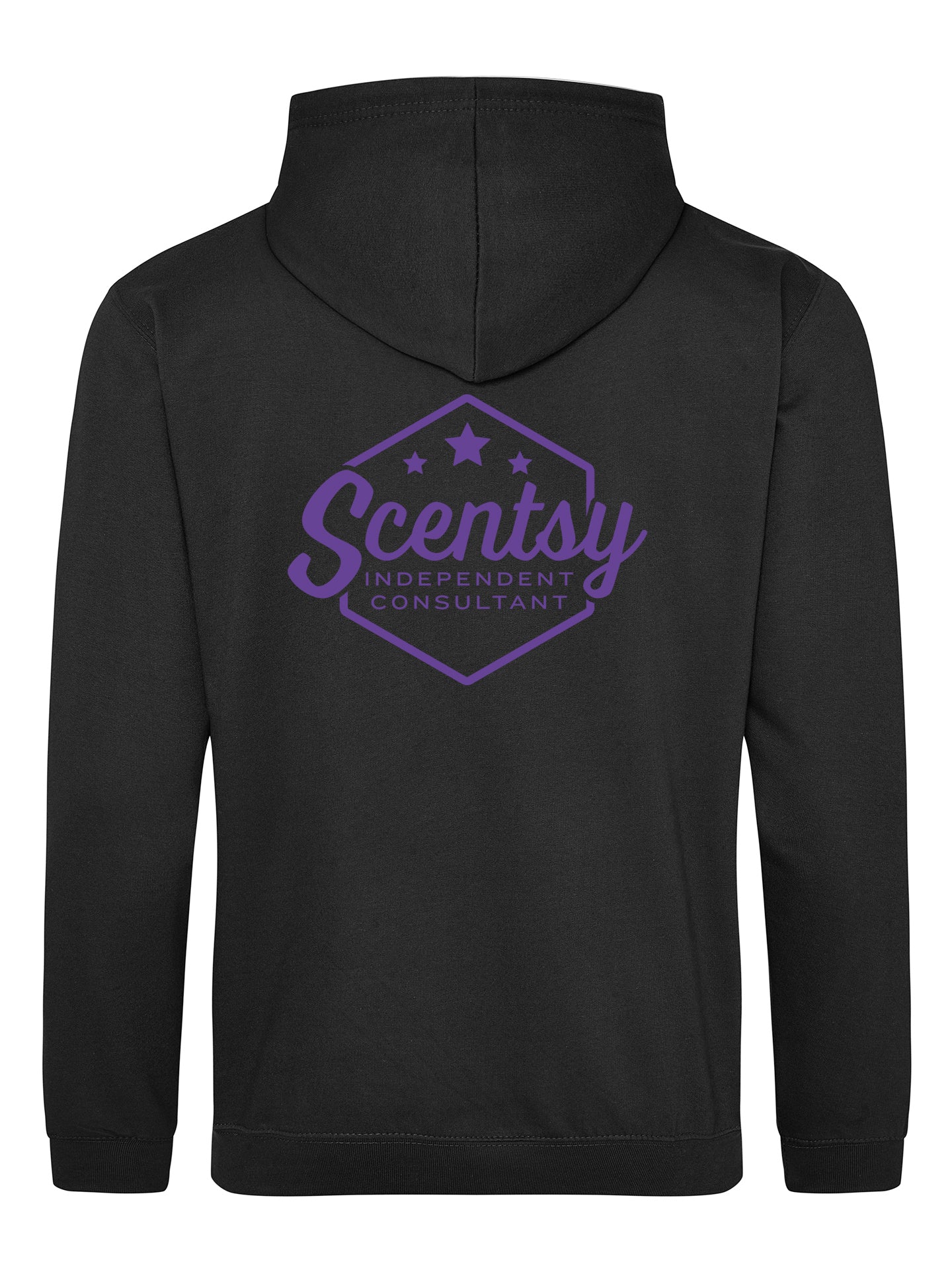 Authorized Scentsy Vendor Zipped Hoodie - Hexagon Logo