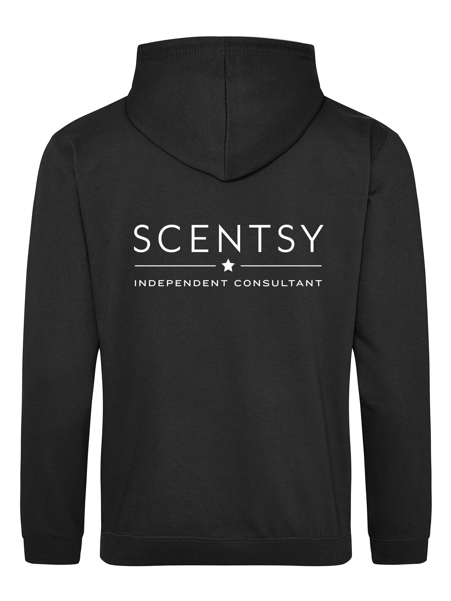 Authorized Scentsy Vendor Zipped Hoodie - Simple Logo