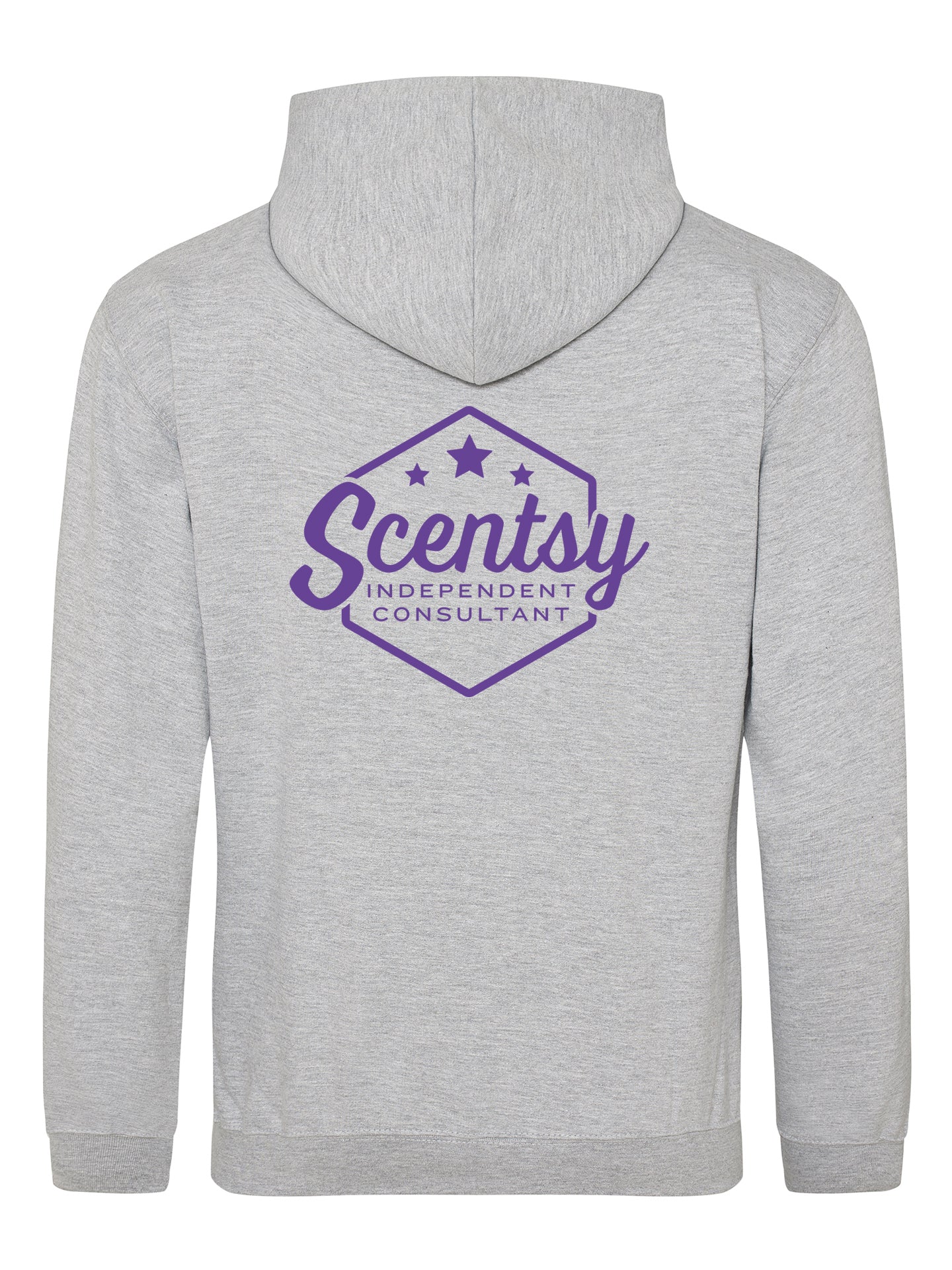 Authorized Scentsy Vendor Zipped Hoodie - Hexagon Logo