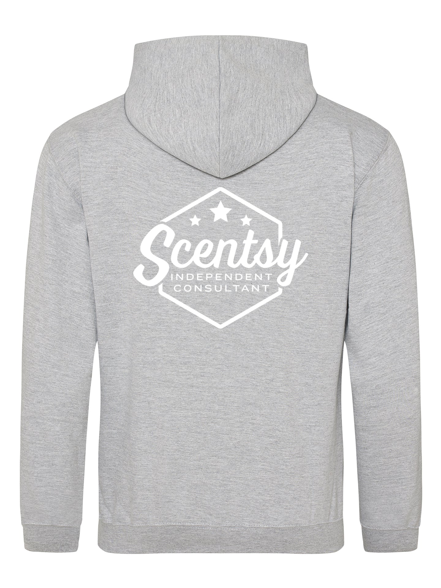 Authorized Scentsy Vendor Zipped Hoodie - Hexagon Logo