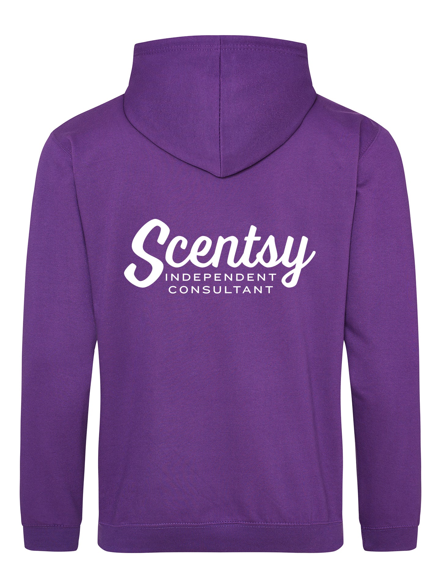 Authorized Scentsy Vendor Zipped Hoodie - Script Logo