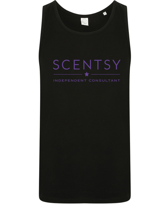 Authorized Scentsy Unisex Printed Black Vest