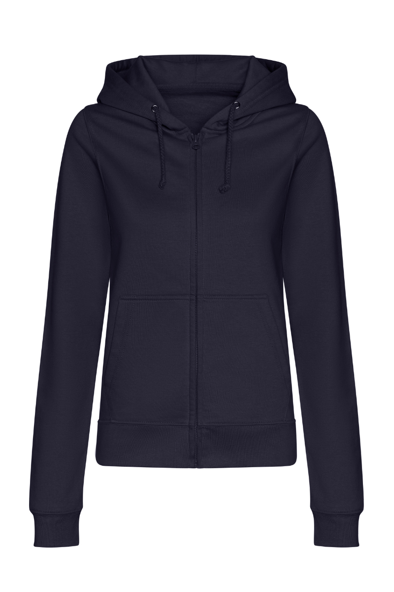 Fitted Zipped Hoodie